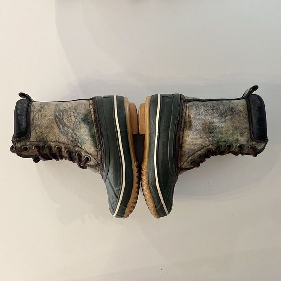 Kids Timber Wolf Camo Steel Shank Thermolite Boots Size 12 Lace Up Boots - Picture 6 of 9